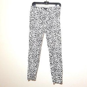 H&M Leopard Print Jeans - Size 10